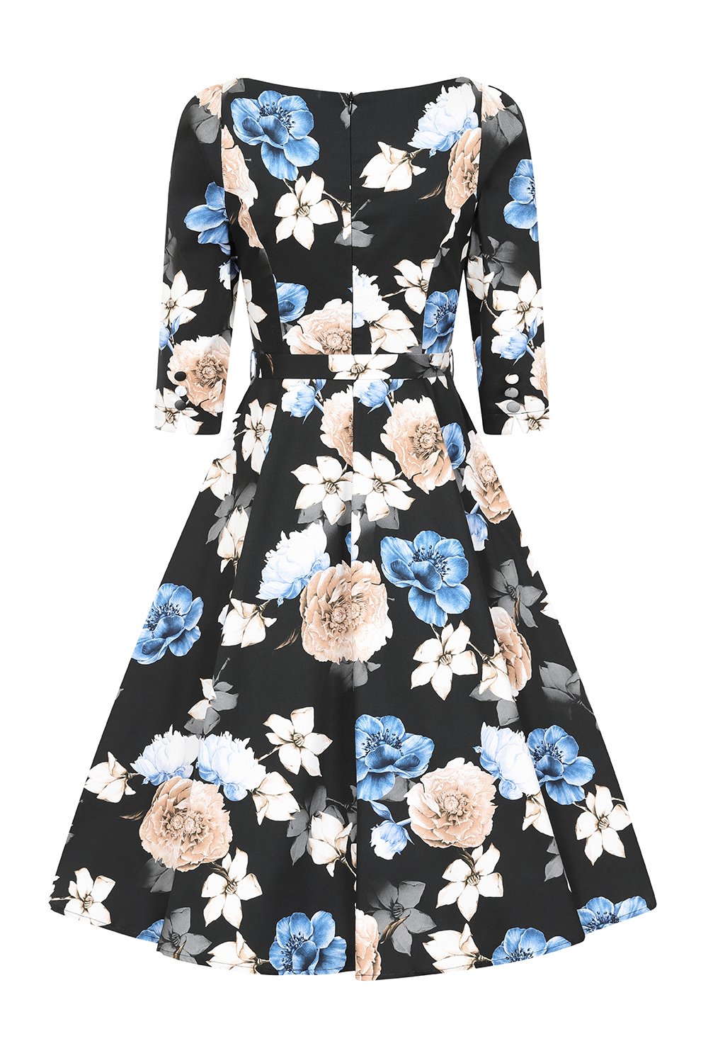 Zoe Floral Swing Dress